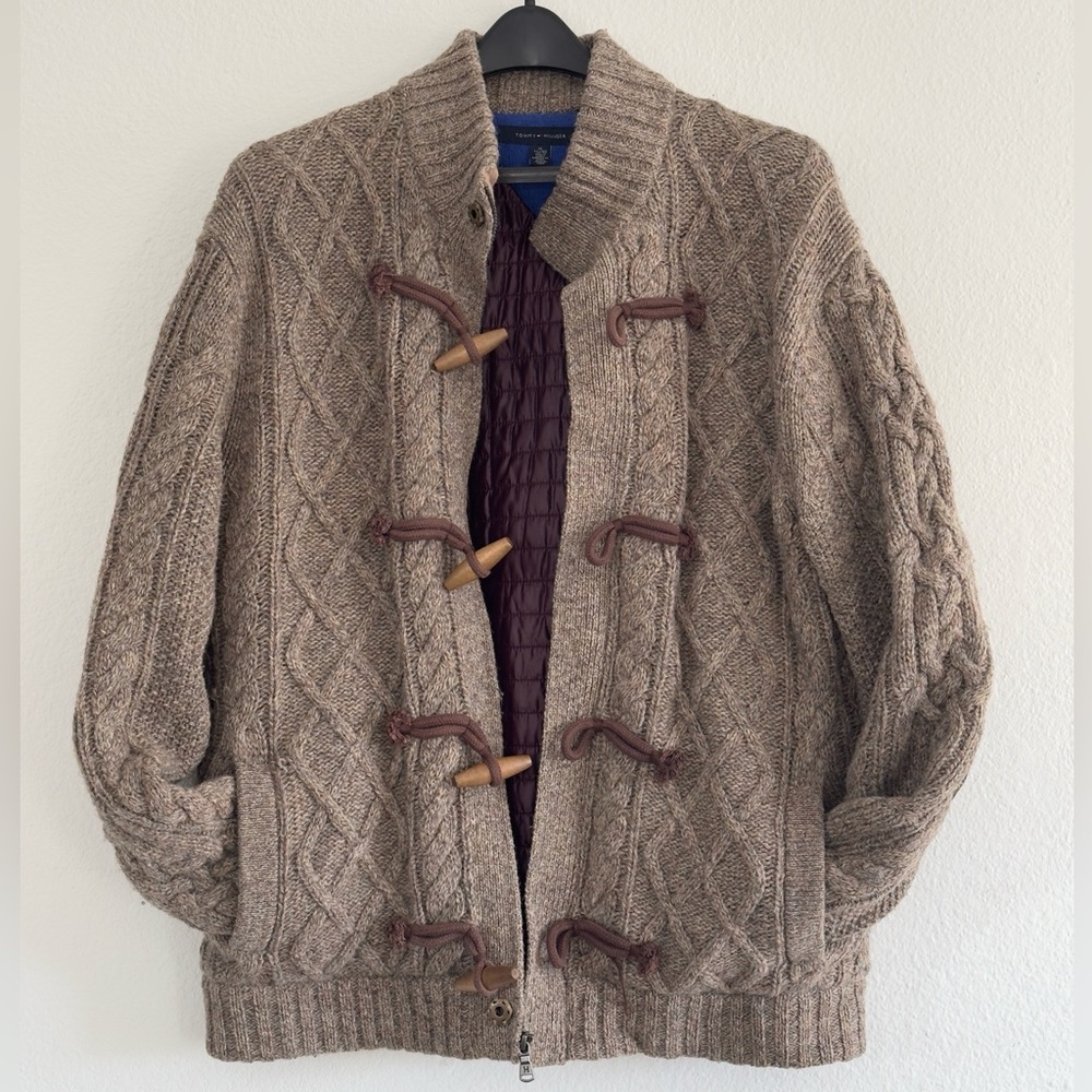 Tommy Hilfiger Insulated Jacket Sweater - size XL